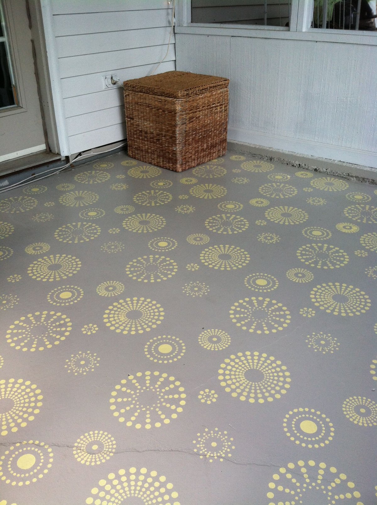 Трафарет для пола