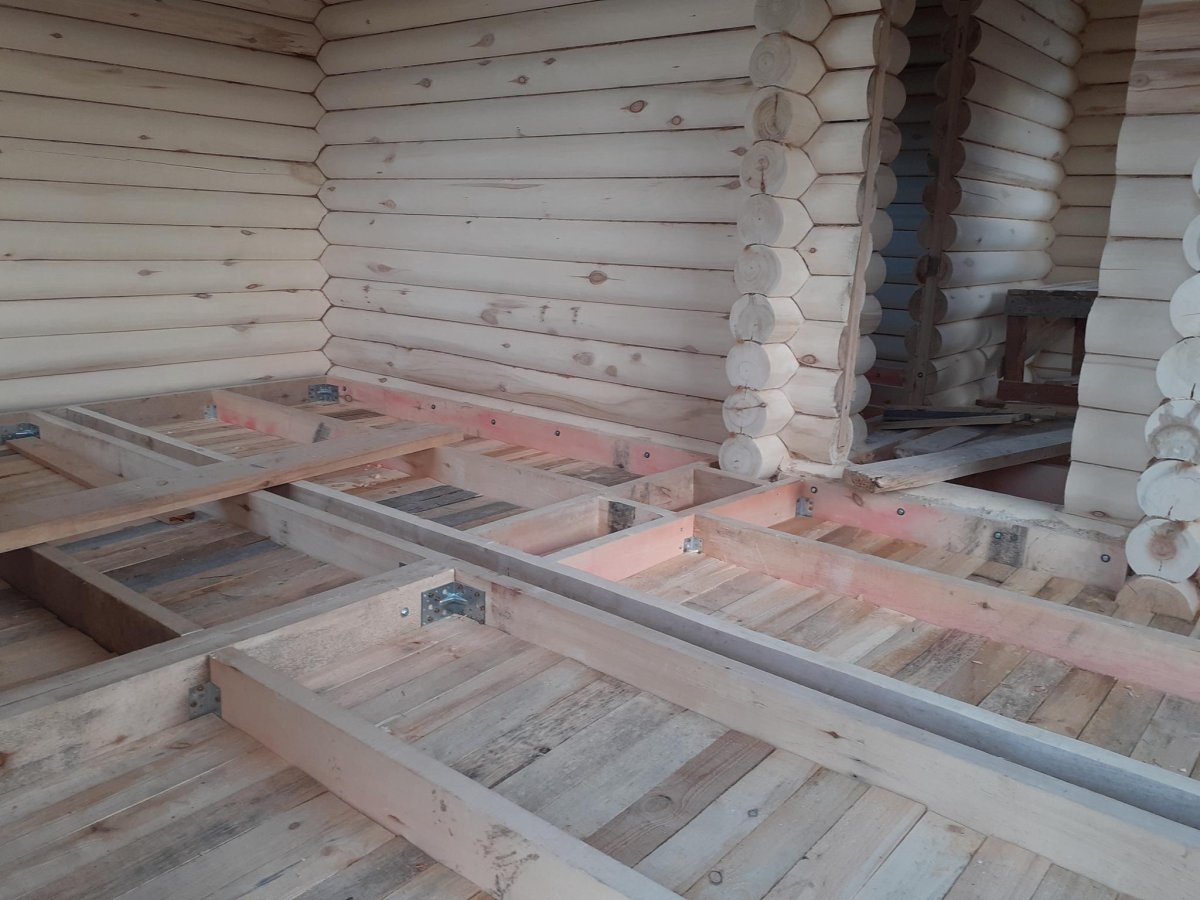 Пол в срубе