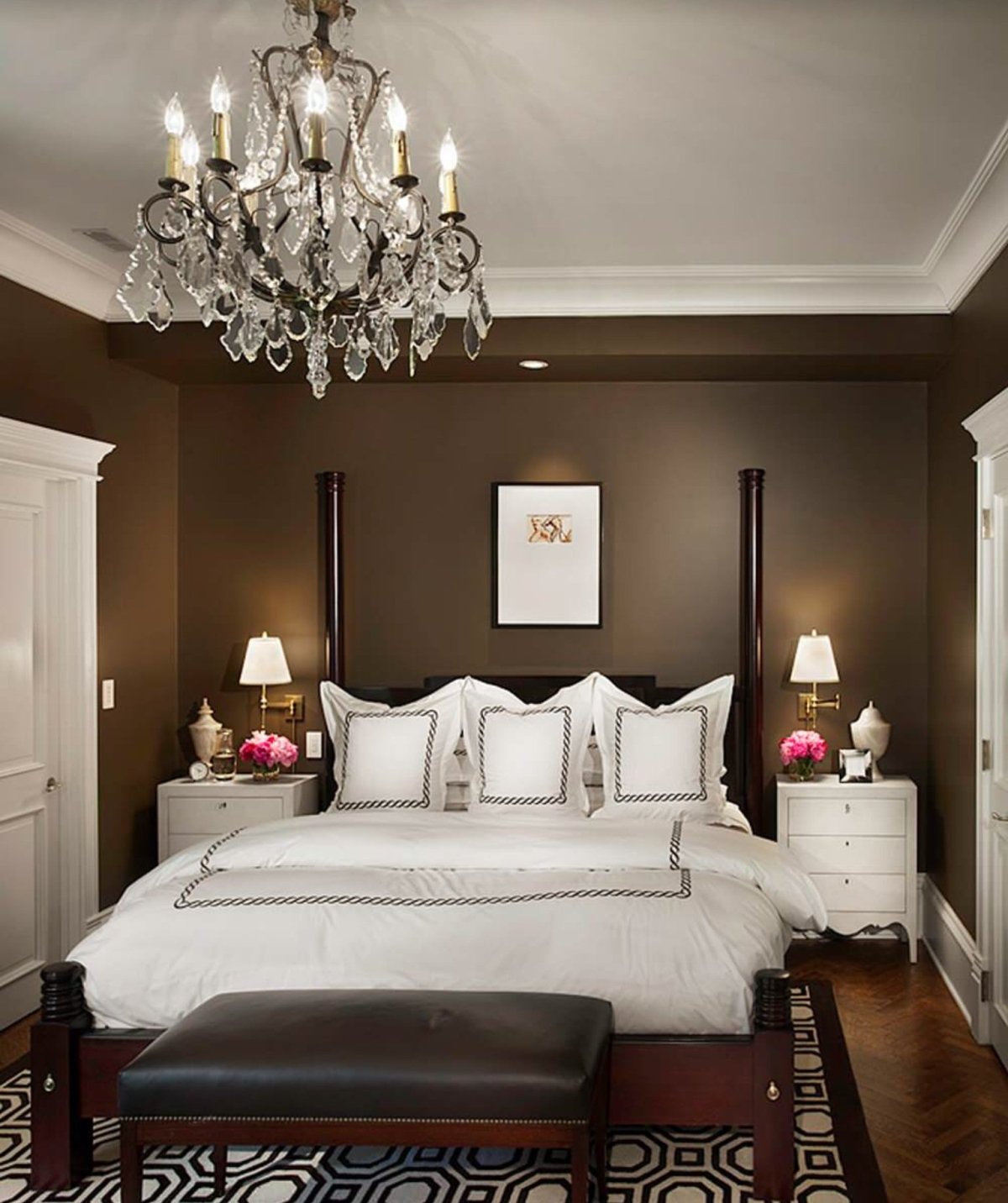 Бронзовый цвет в интерьере