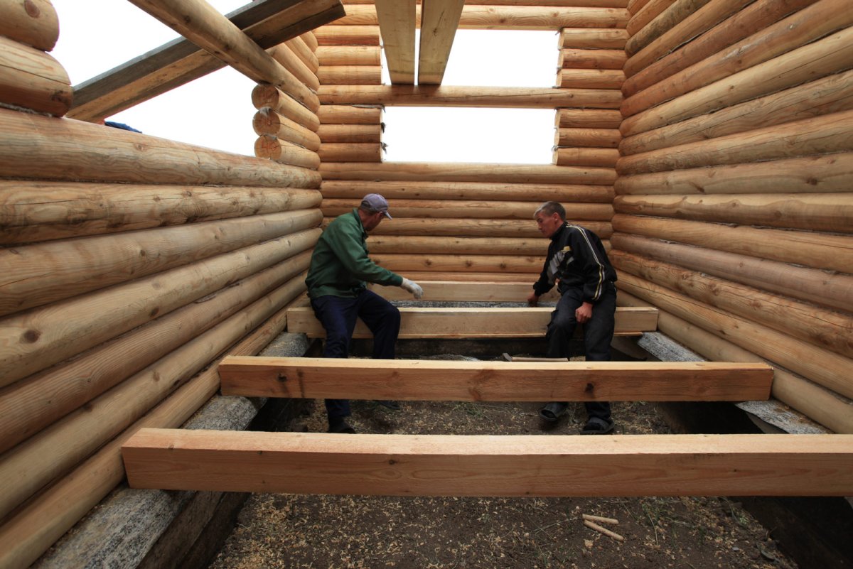 Пол в срубе