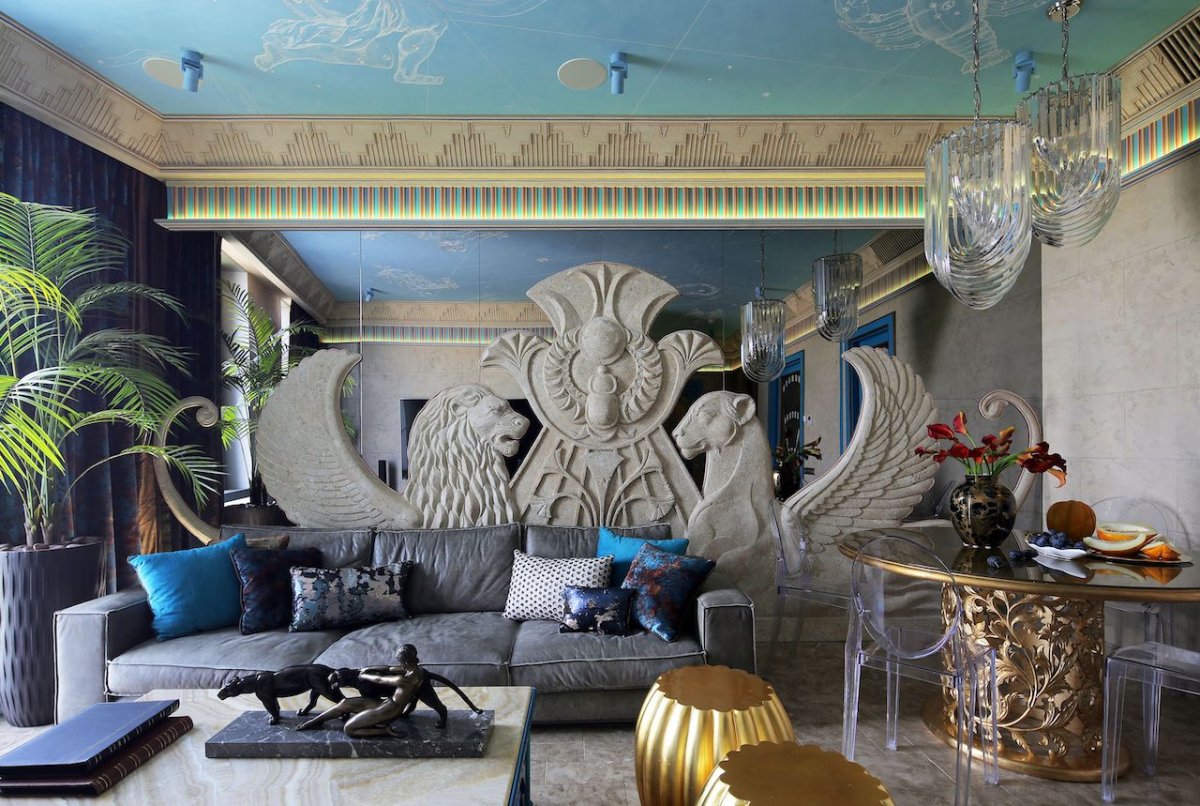 Зал в стиле Египта