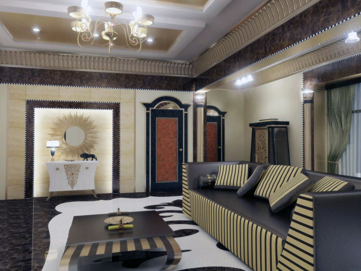 Египетский стиль: великое наследие интерьер