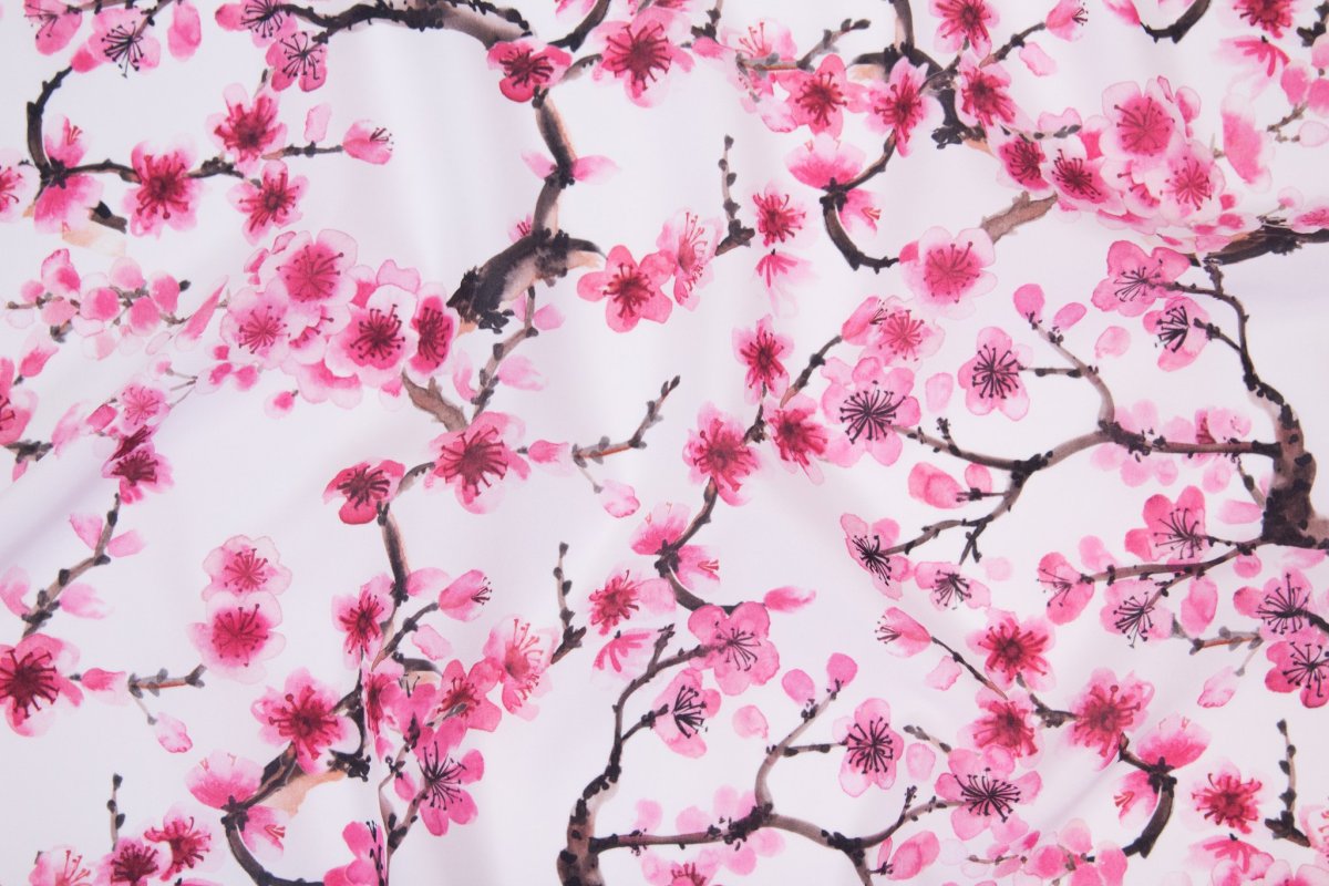 Принт в японском стиле