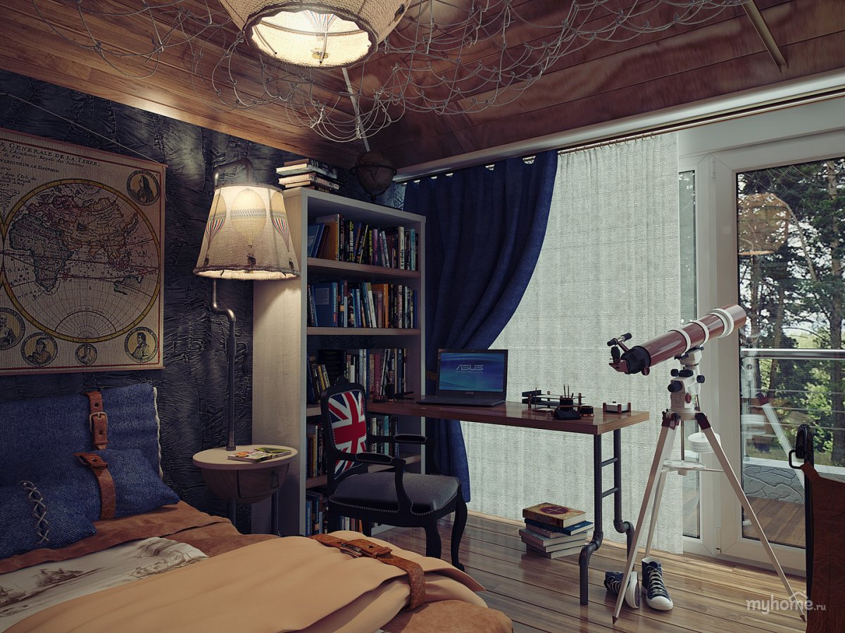 Интерьер путешественника