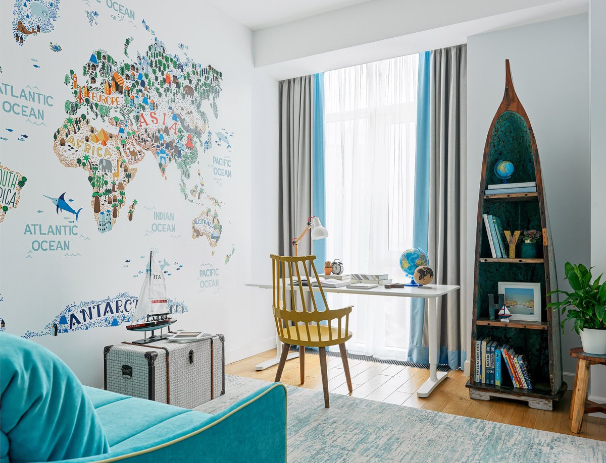 Картинка комната путешественника