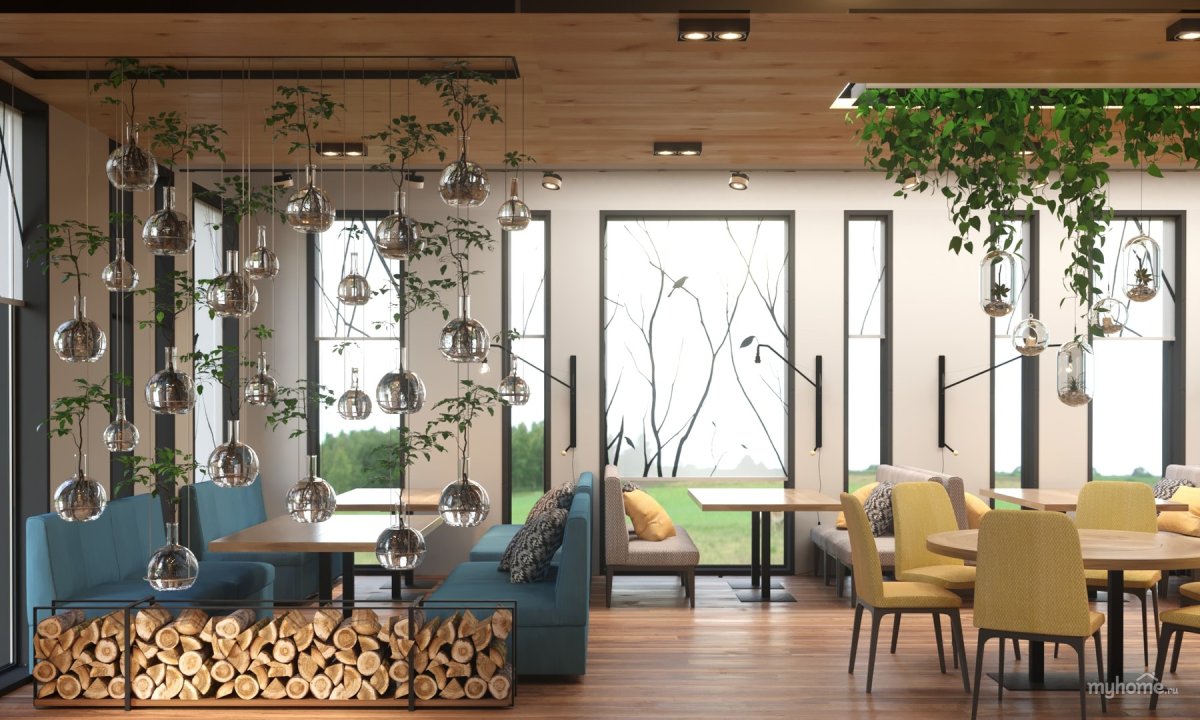 Перегородки в экостиле