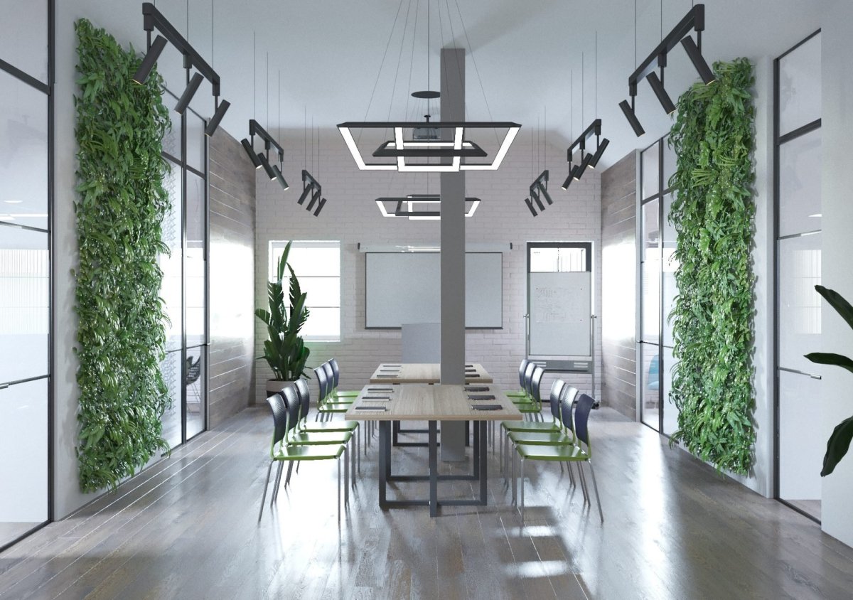 Экостиль в интерьере офиса