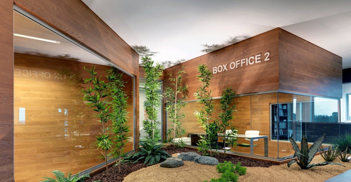 Офис в стиле эко