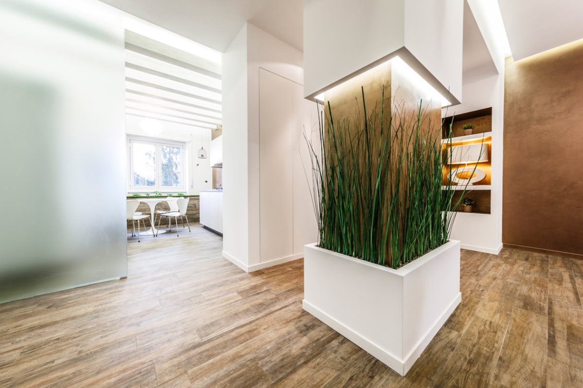 Экостиль в интерьере офиса