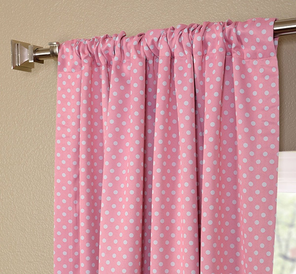 Шторы в горошек