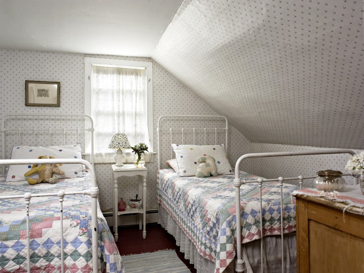 Мансарда в стиле Прованс