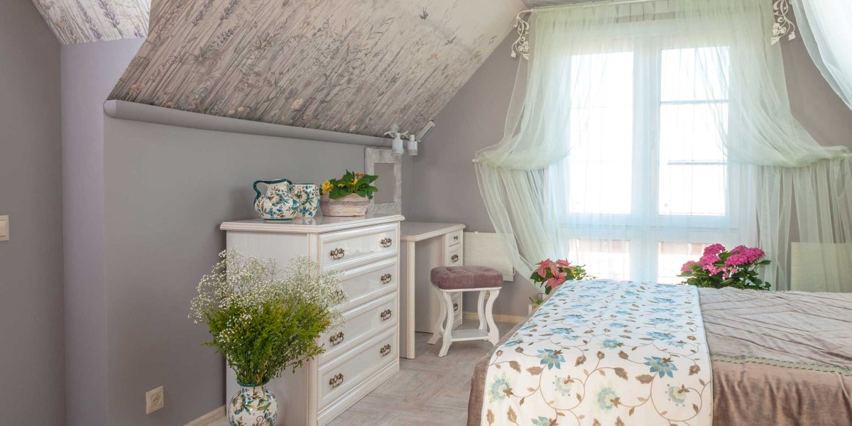 Фазенда мансарда в стиле Прованс