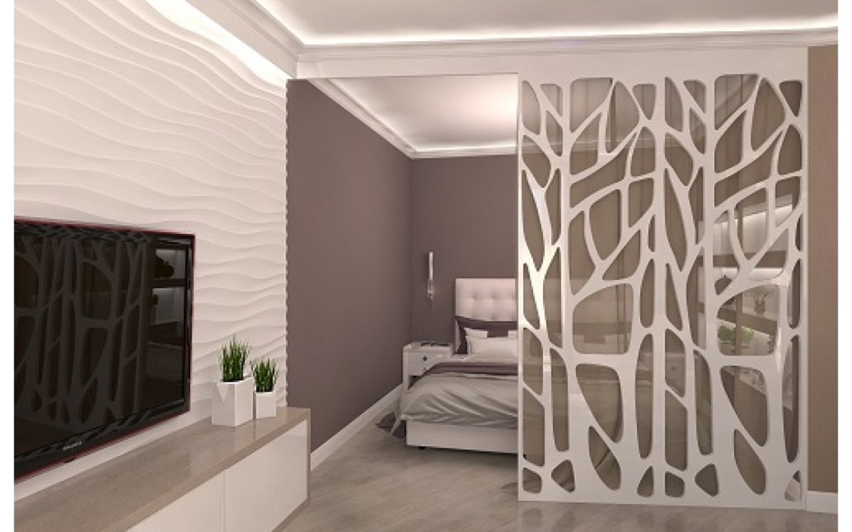 Перегородки для зонирования офисные низкие