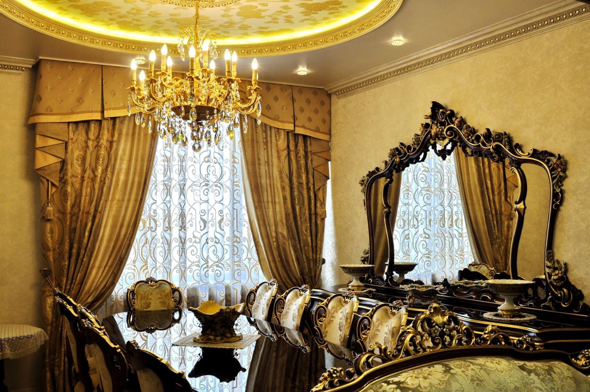 Шторы роскошь Барокко