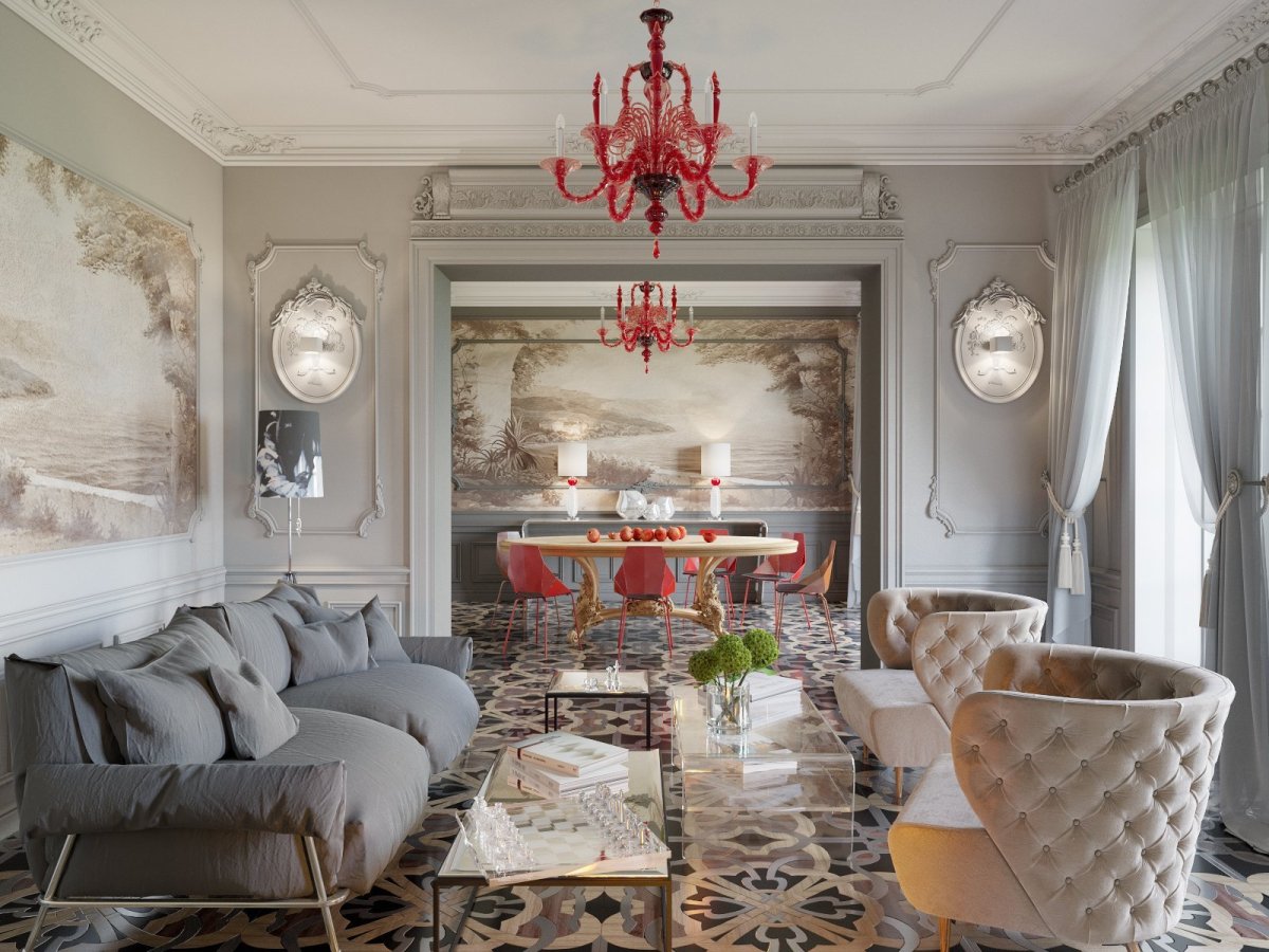 Ad Russia Неоклассика интерьер