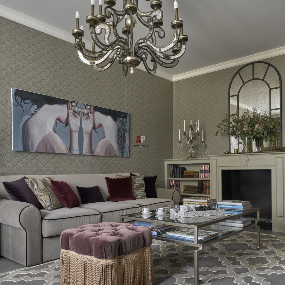 Интерьер гостиной