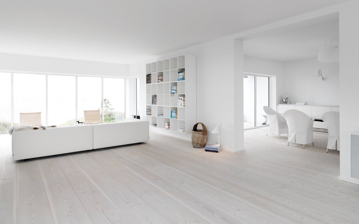 Кухня под светлое дерево в современном стиле