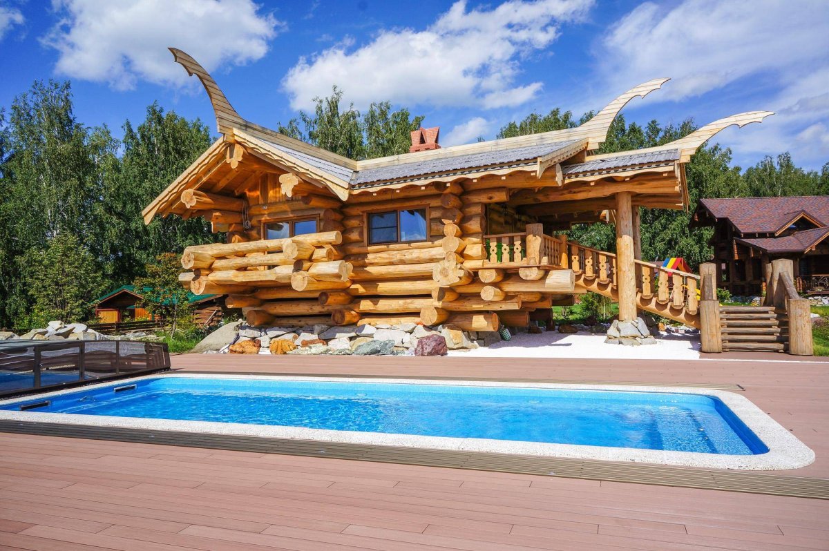 Сибирский кедр элитный сруб