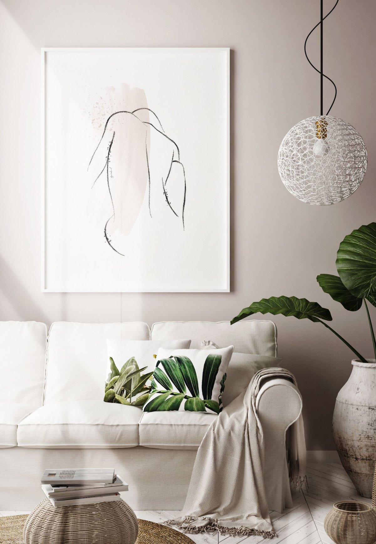 Картина Минимализм в инстерьер