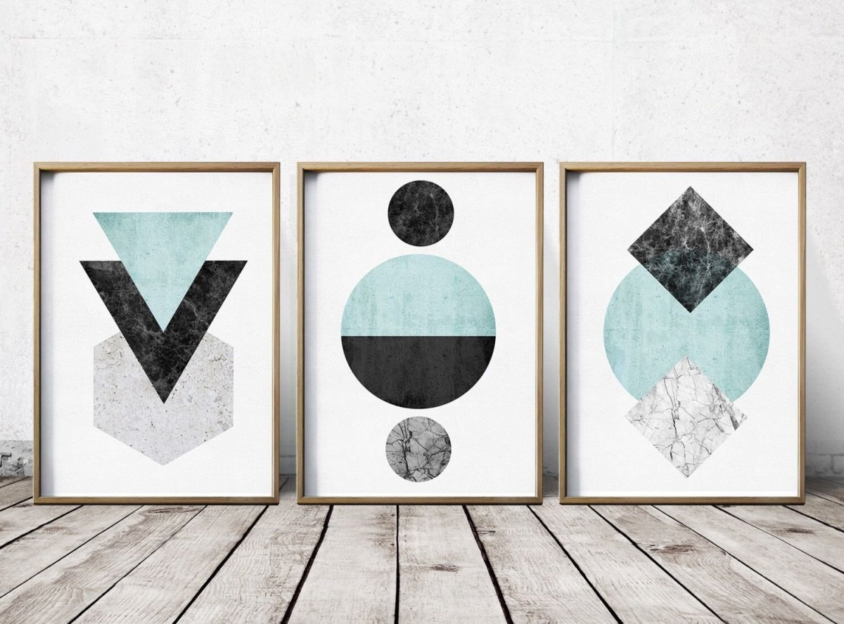 Современные постеры для интерьера в стиле минимализма