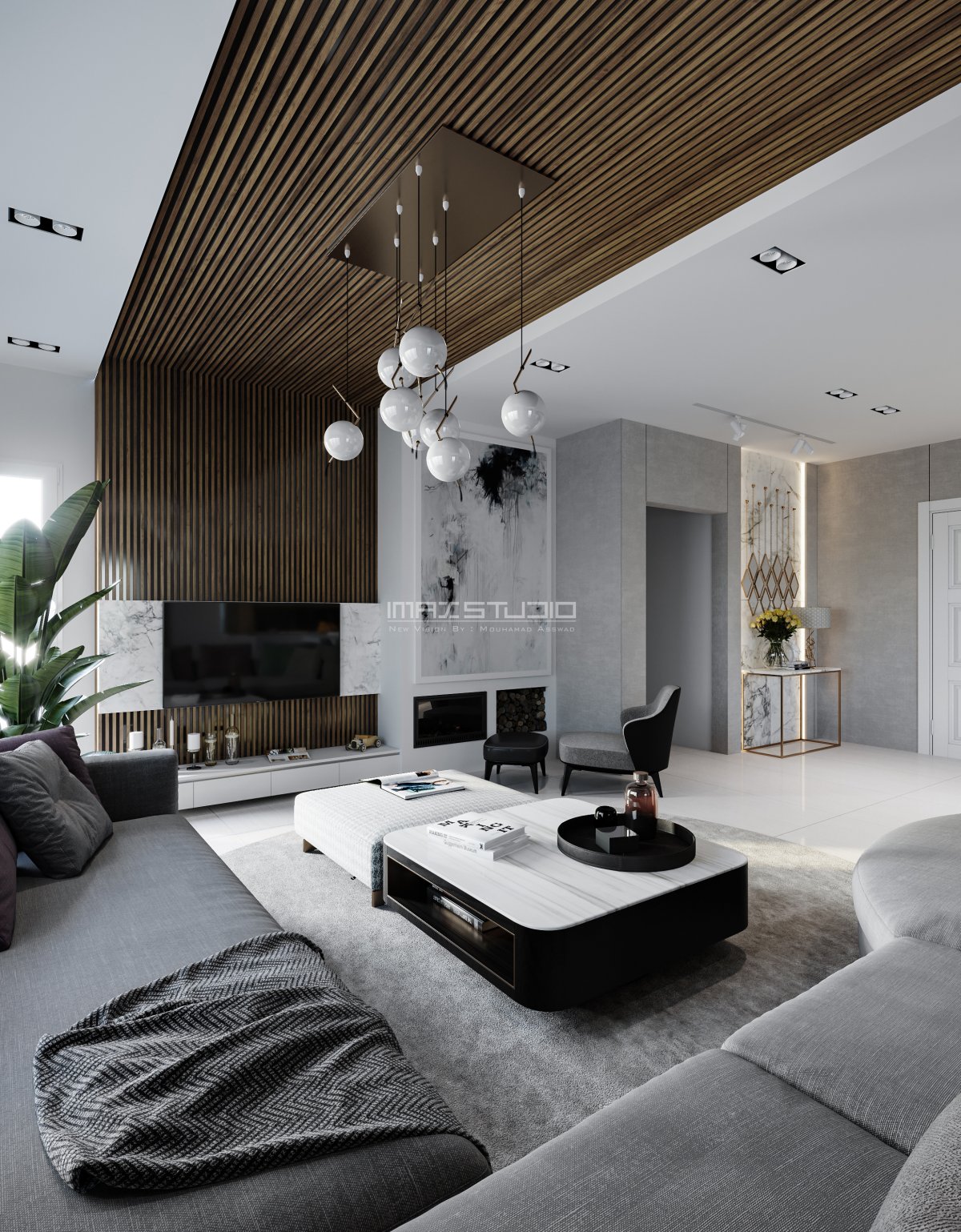 Ультрасовременное Шале интерьер