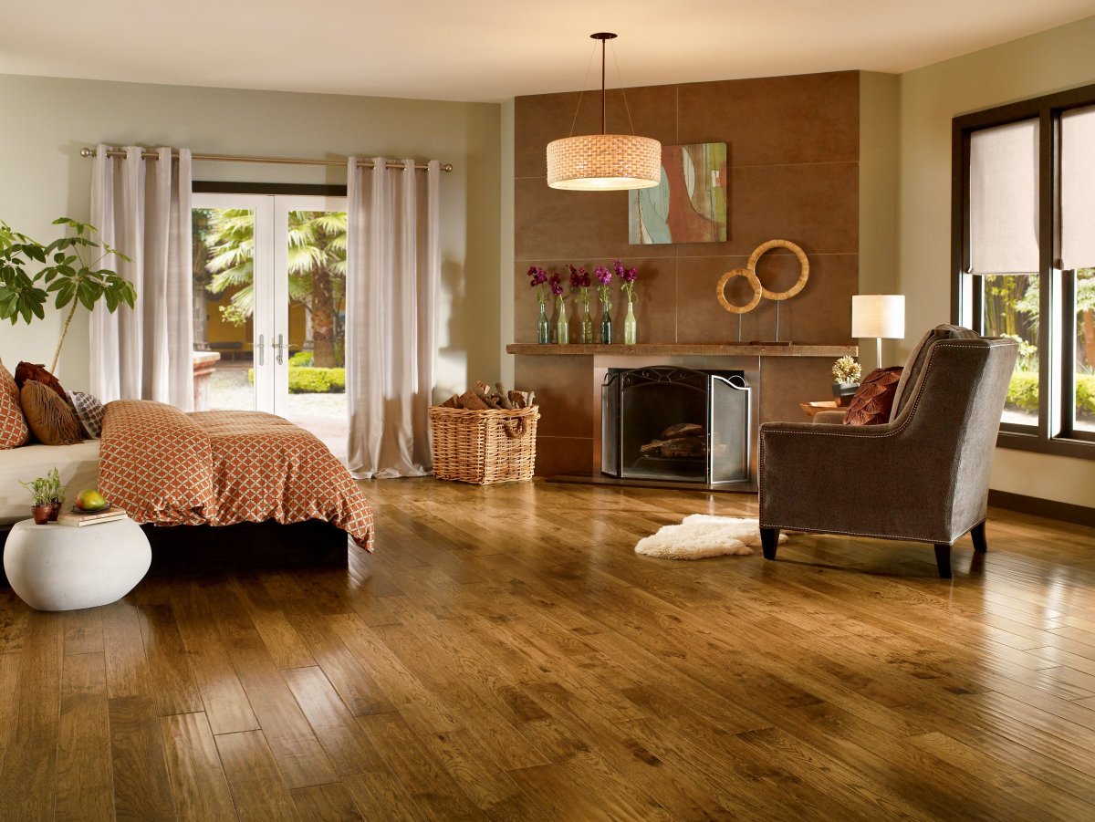 Оттенки дерева в интерьере