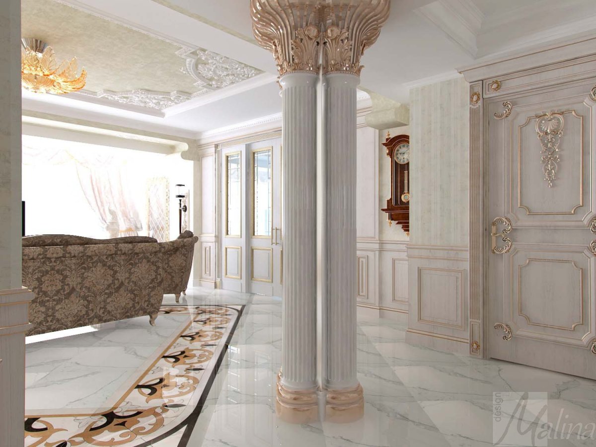 Красивые залы Ампир розовмрамор фэнтези картинки фото