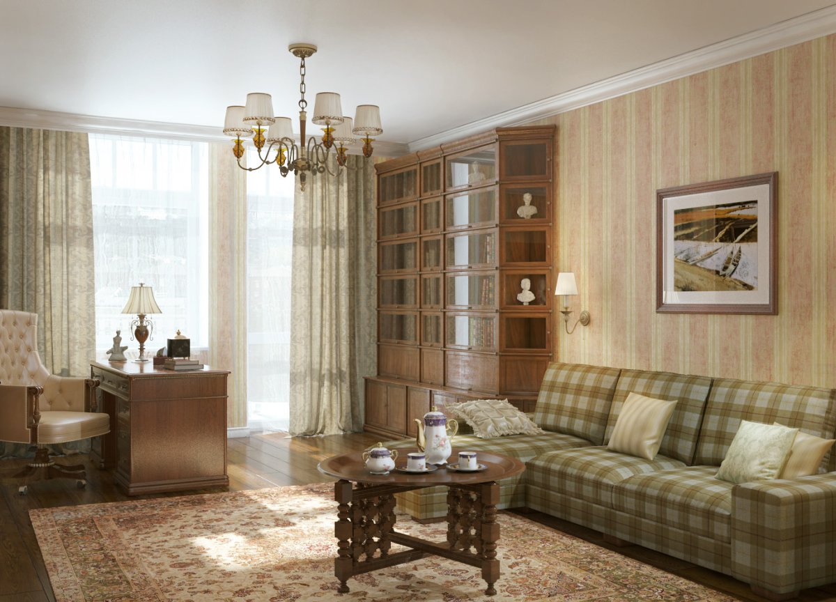 Петербургский стиль в интерьере