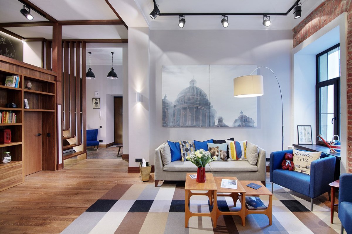 Квартира в стиле ретро