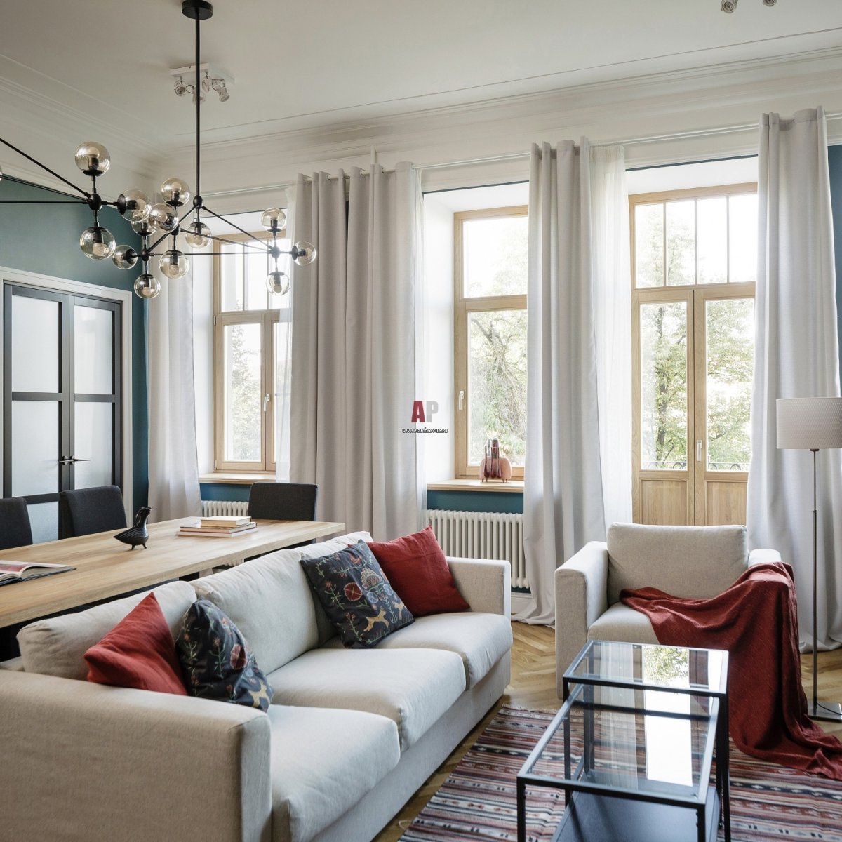 Старинная мебель в современном интерьере