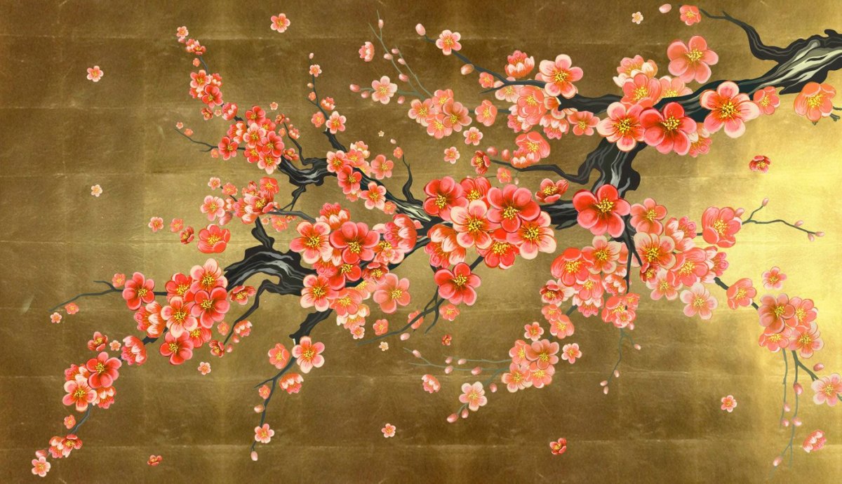 Цветы Сакуры Геншин