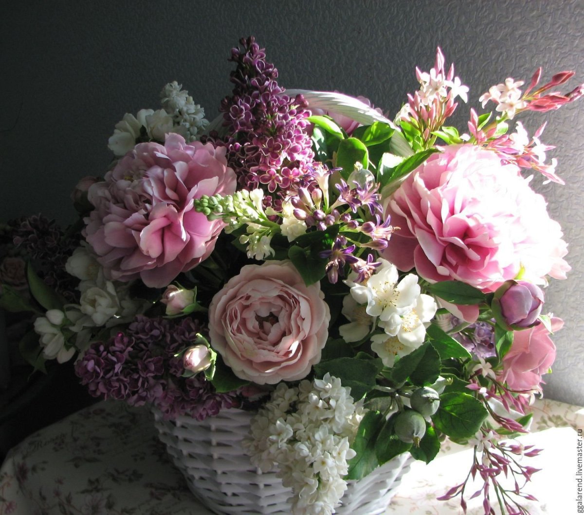 Красивые композиции из цветов