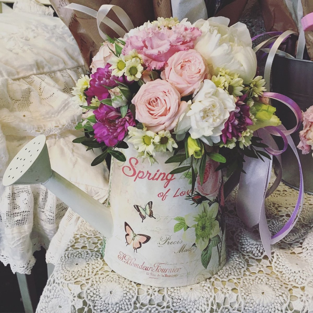 Букет в прованском стиле