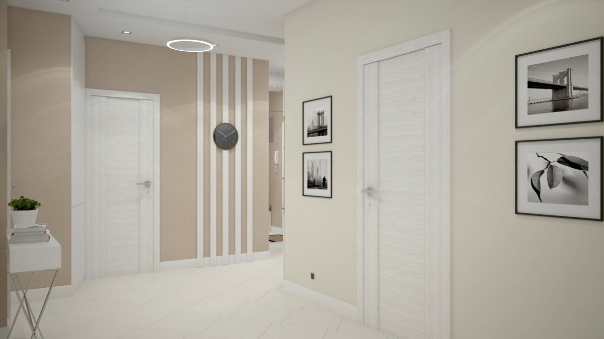 Черные двери в интерьере