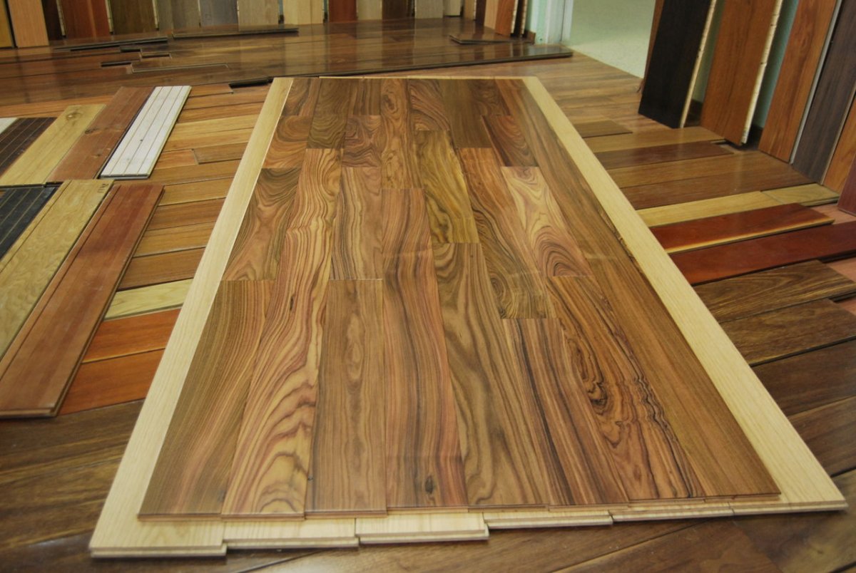 Криволинейная доска для пола