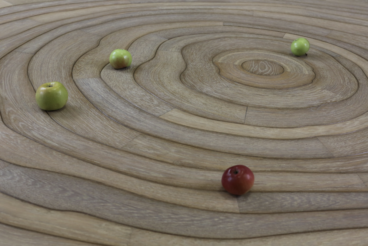 Криволинейная доска для пола