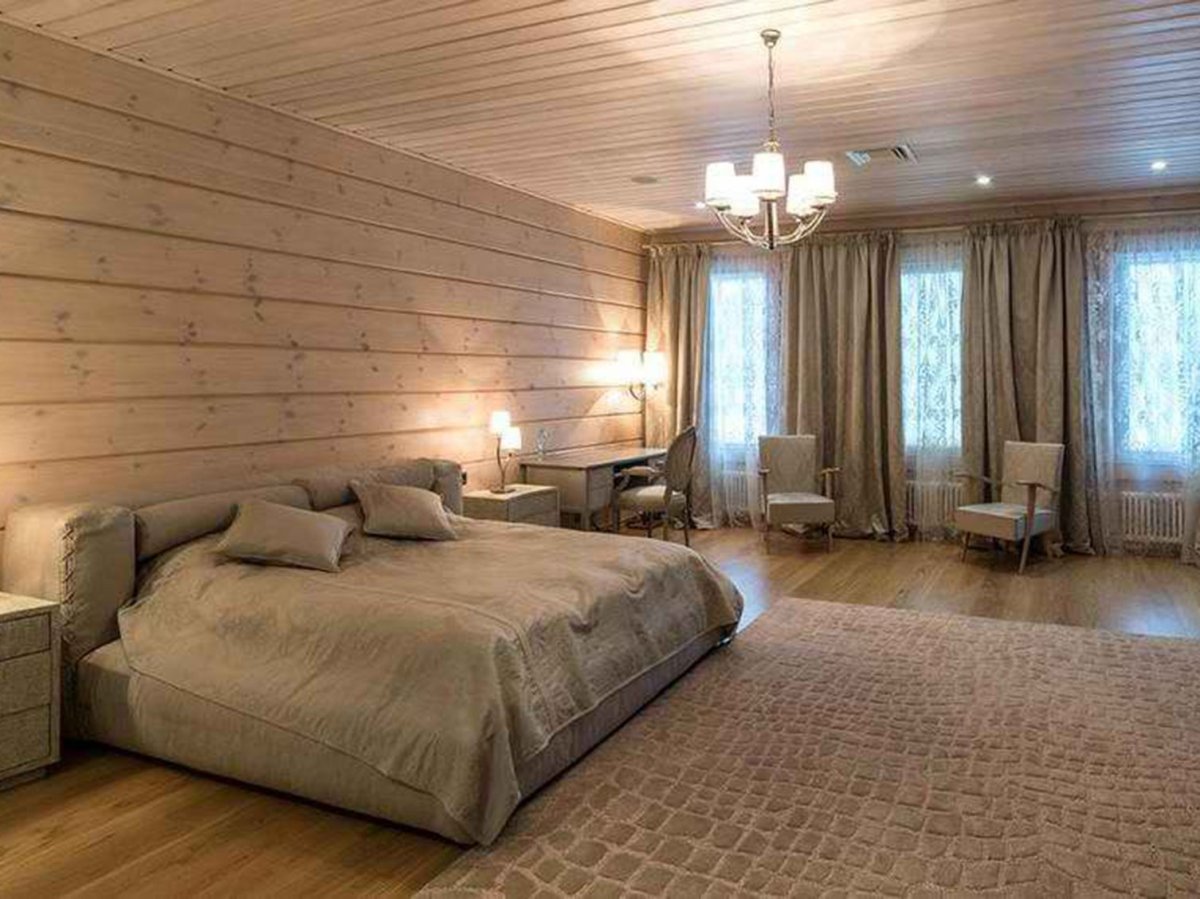 Tikkurila зеленый имитация бруса