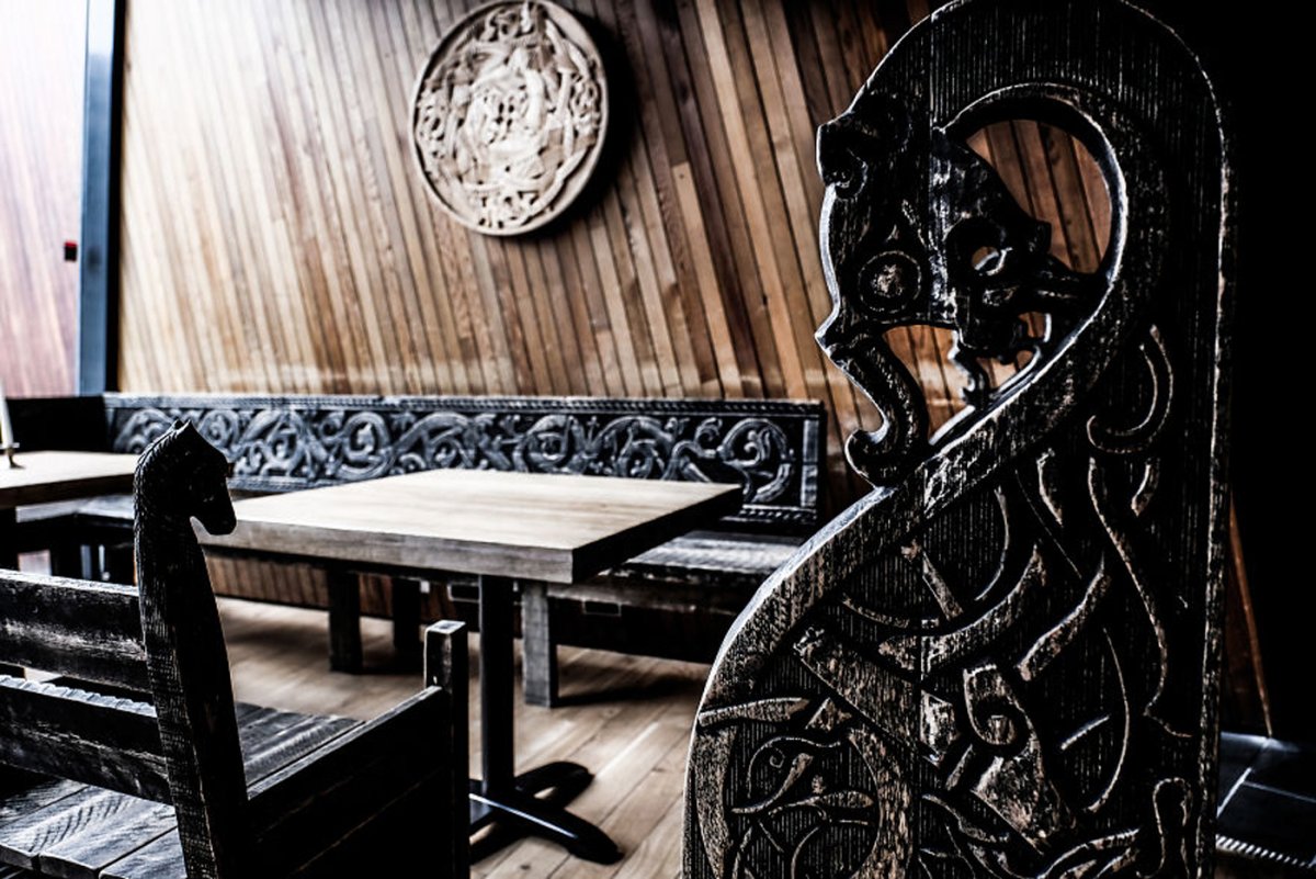 Бар в стиле викингов