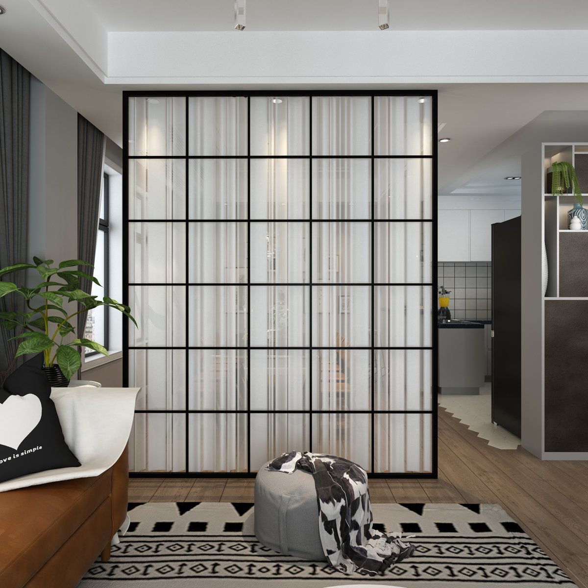 Японские перегородки для зонирования