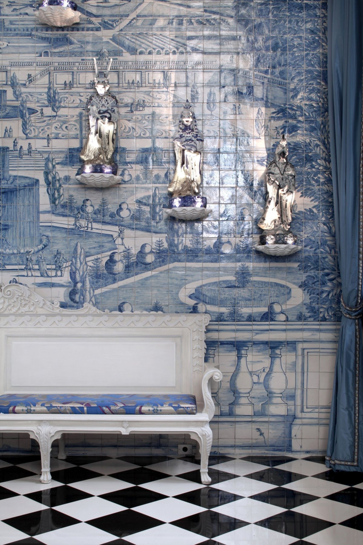 Плитка для кухни в голландском стиле