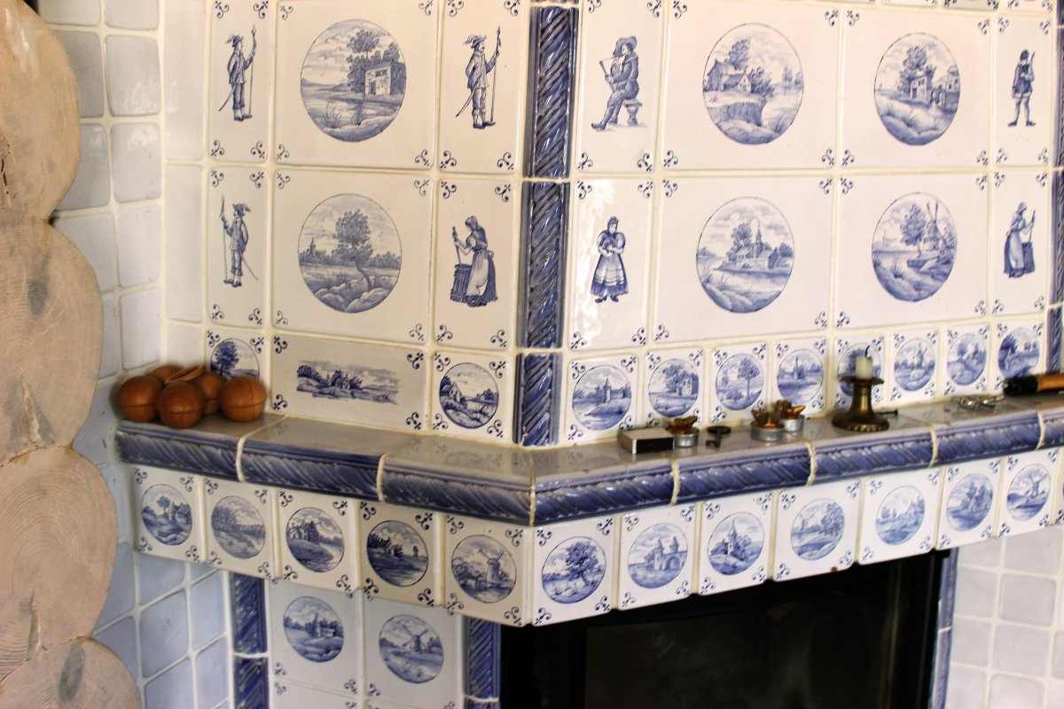 Голландские изразцы 17 века