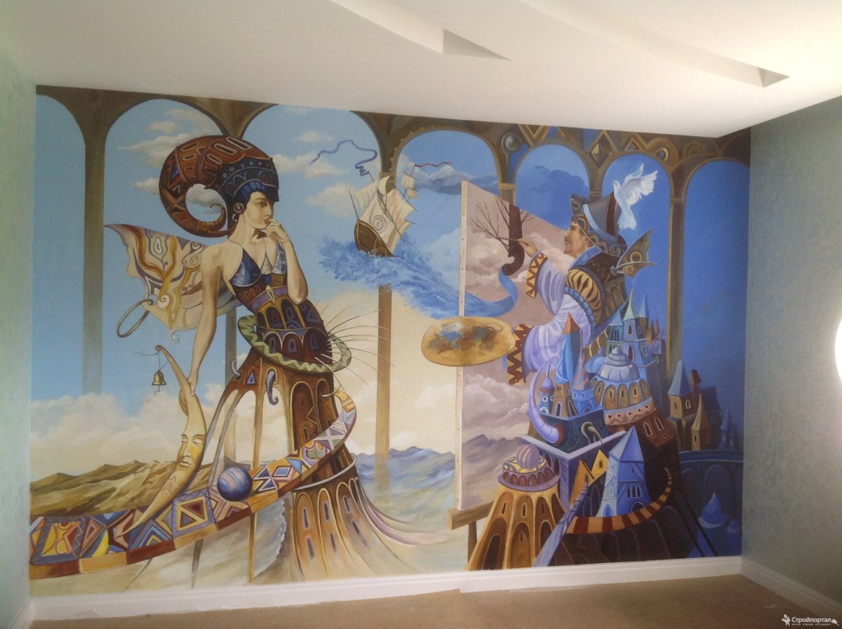 Уральская домовая роспись