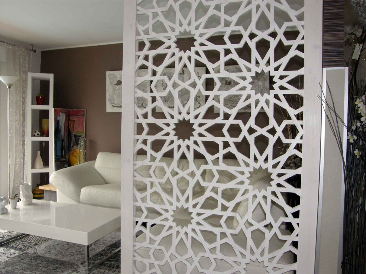 Резные перегородки для зонирования