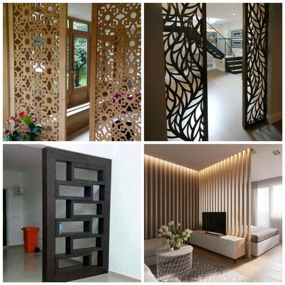 Декоративные резные перегородки