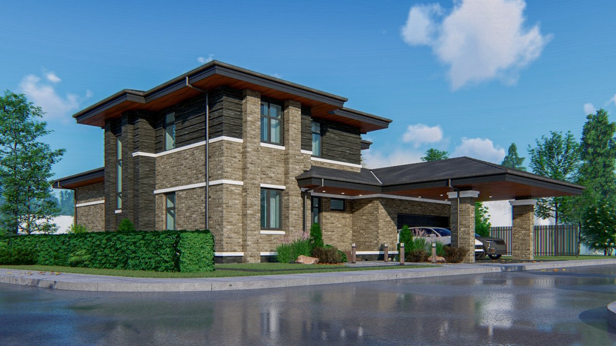 Фрэнк Ллойд Райт американский дом кухня