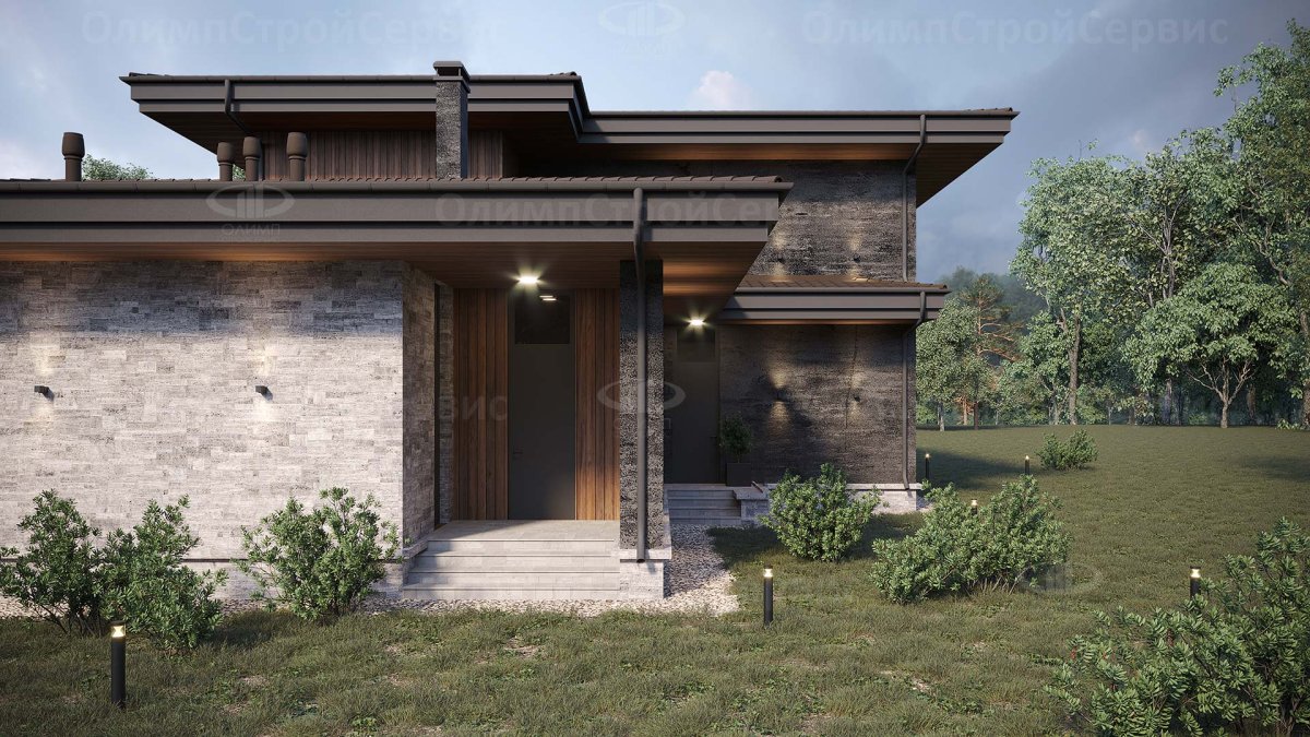 Просторная кухня-гостиная