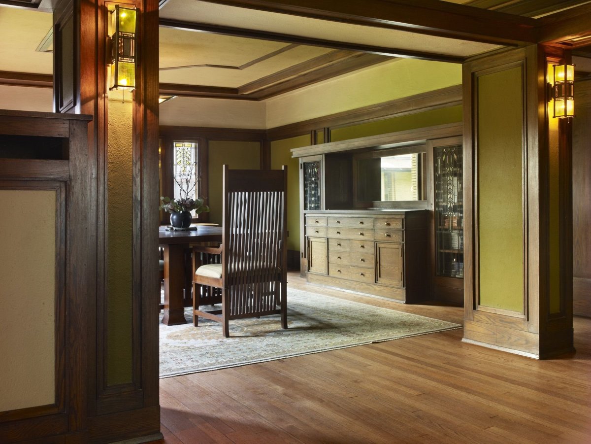 Одноэтажный дом Ллойд Райт прерии