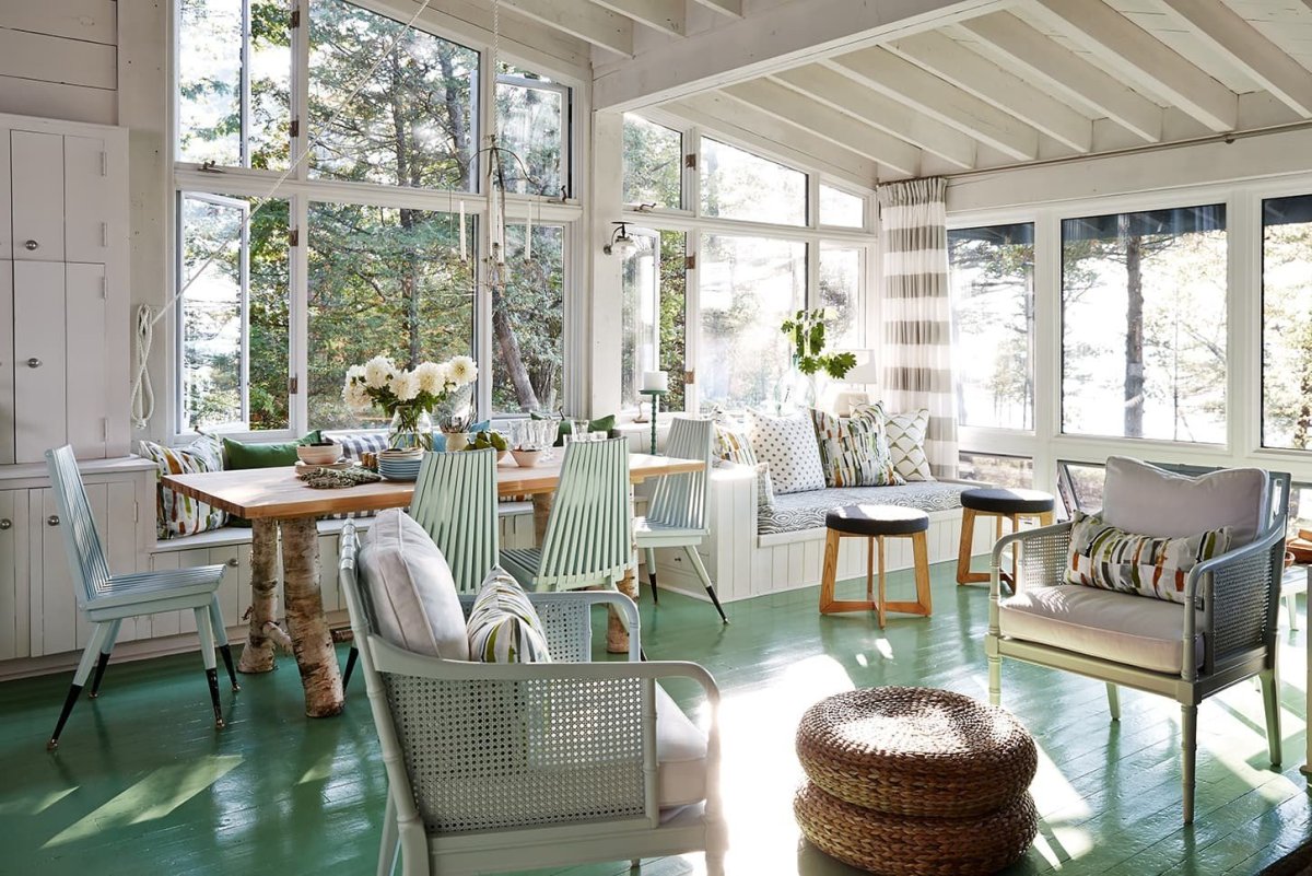 Сара Ричардсон гостиная синий