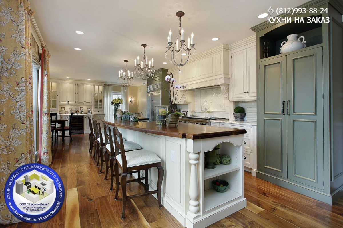 Барная стойка в стиле Прованс