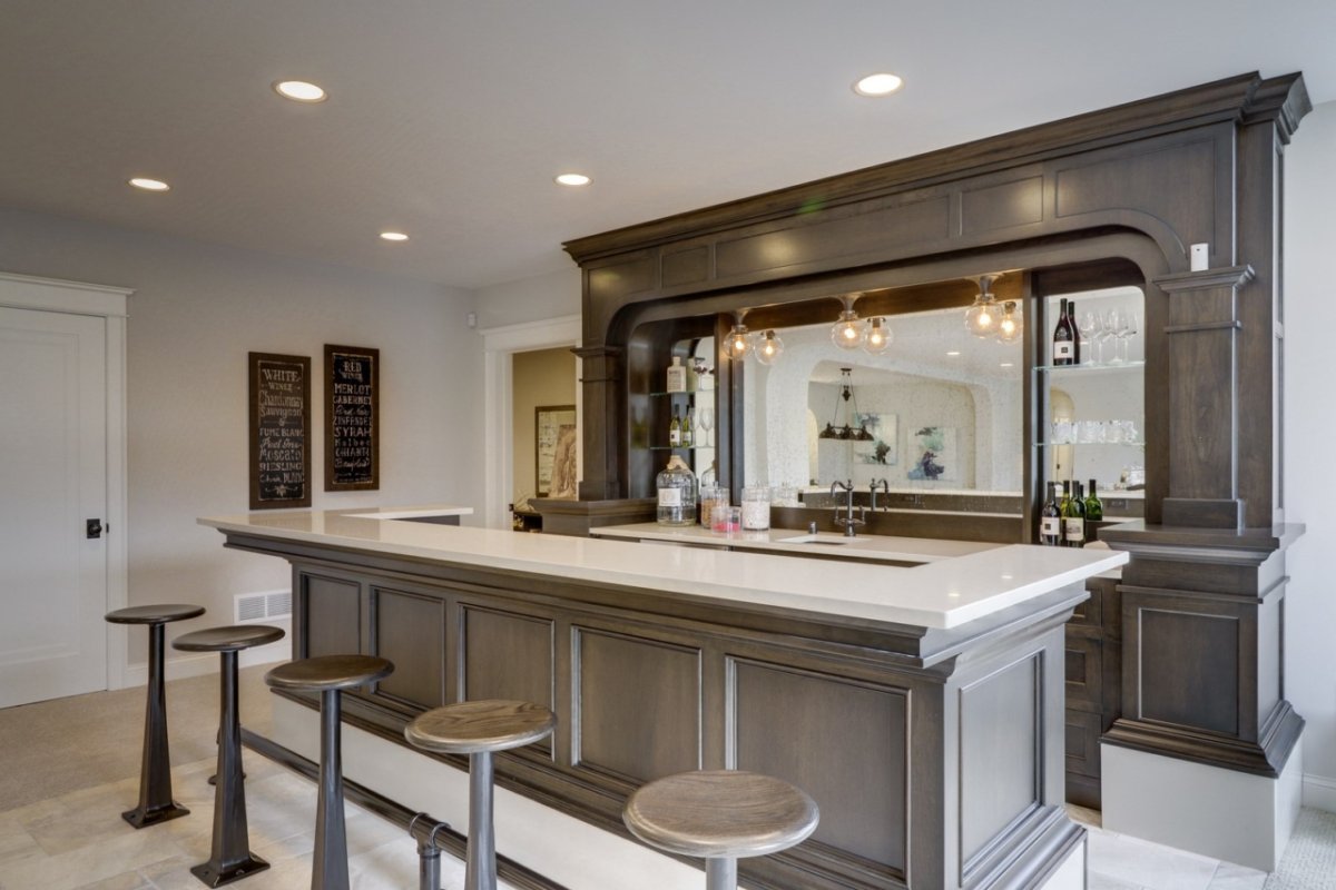 Барная стойка в американском стиле